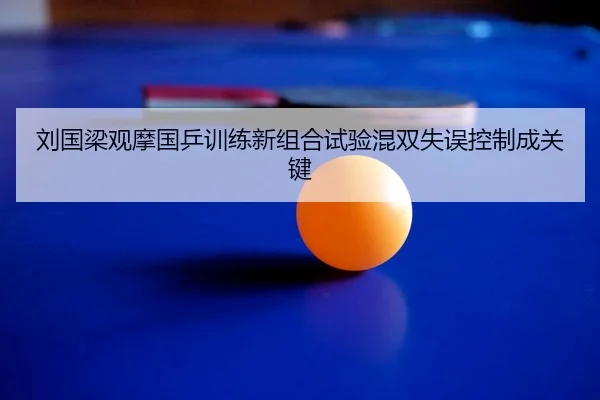 刘国梁观摩国乒训练新组合试验混双失误控制成关键