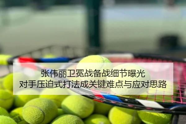 张伟丽卫冕战备战细节曝光 对手压迫式打法成关键难点与应对思路